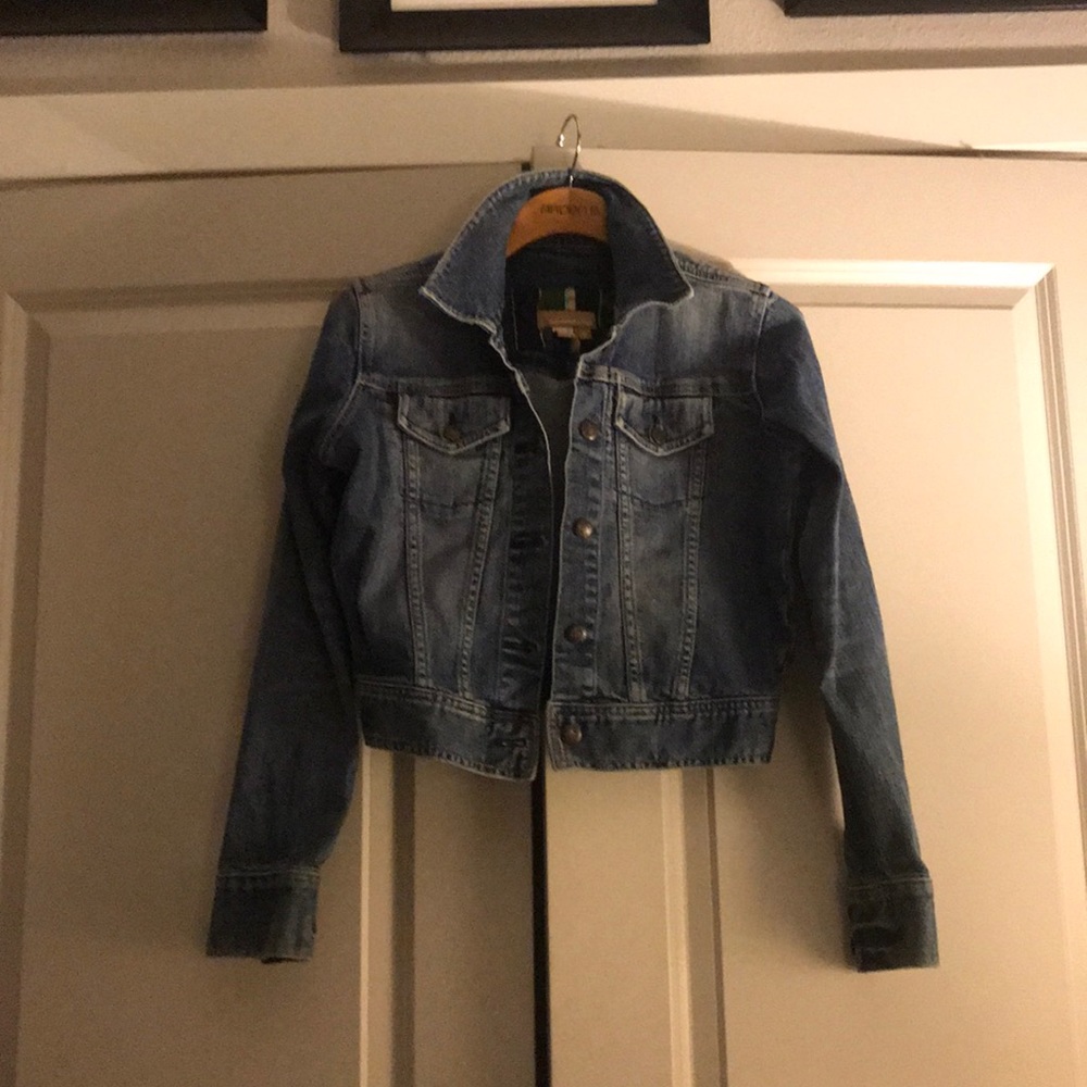 Denim Crop Jacket